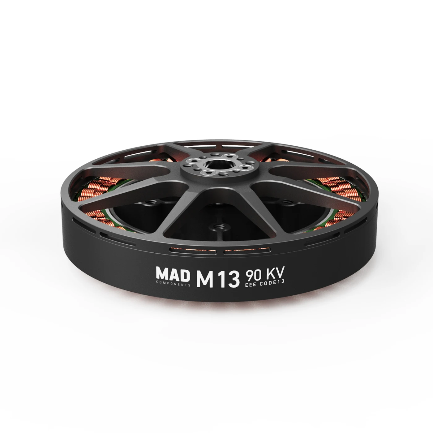 

Бесщеточный двигатель MAD M13 EEE 90KV для мультироторных квадрокоптеров, гексакоптеров, дронов, радиоуправляемых моделей и хобби-проектов DIY