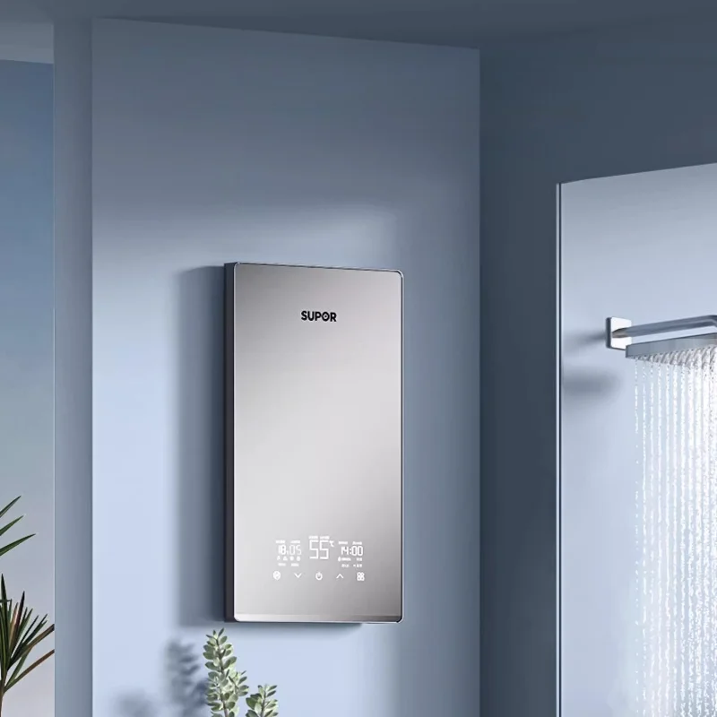 Pemanas Air Listrik Instan, Pemanasan Cepat 8800W, Inverter Baru Suhu Konstan untuk Penggunaan Khusus Mandi di Rumah
