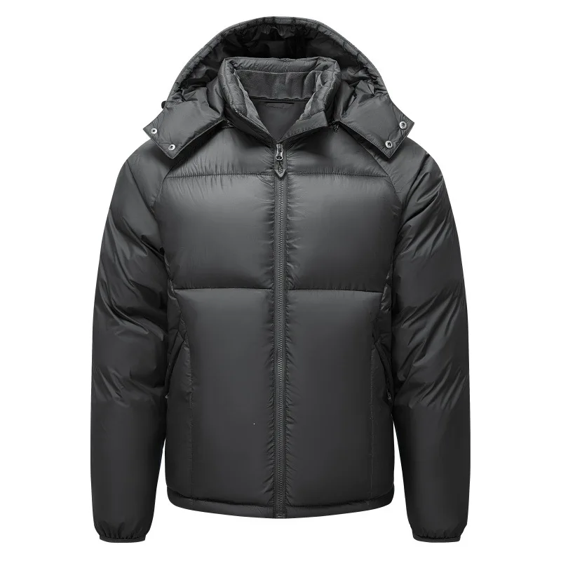 Men's 2026 Winter Thick down Cotton Jacket 30D Soft Bread Cotton Coat for Warmth New Cotton Jacket for Men