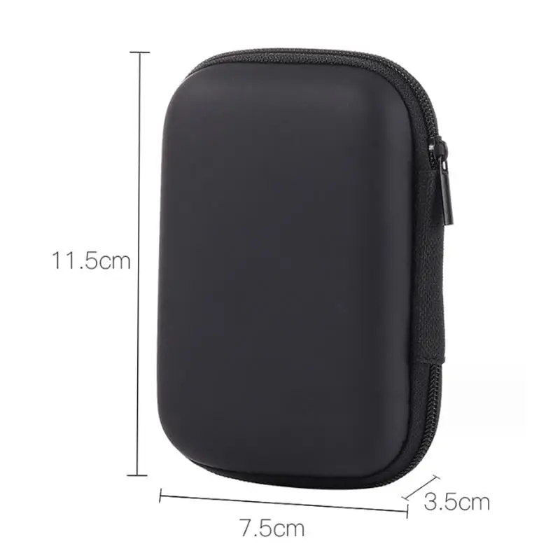 Sundries Travel Storage Bag Charging Case for Earphone Package Zipper Bag Portable Travel Cable Organizer Electronics Storage