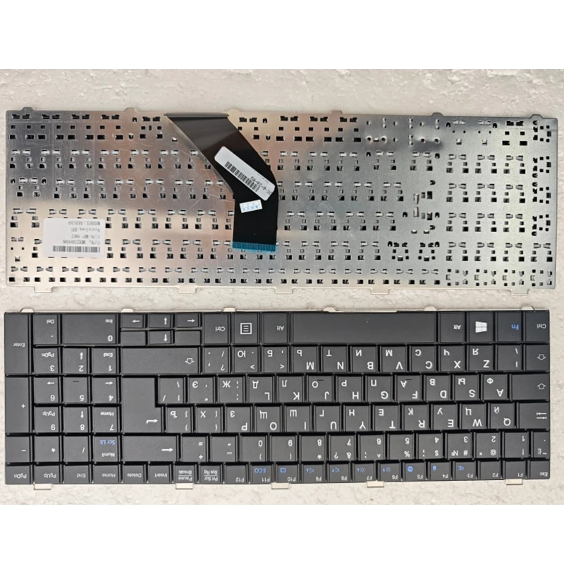 GZEELE Russian Keyboard for Fujitsu Lifebook A530 A531 AH530 AH531 NH751 AH502 A512 RU Black laptop keyboard