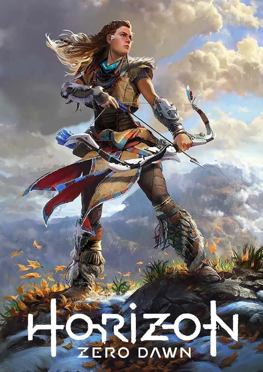 HORIZON ZERO DAWN Game Print Art Canvas Poster For Living Room Decor Home Wall Picture