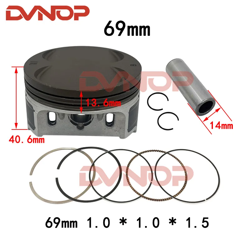 Motorcycle Piston A…