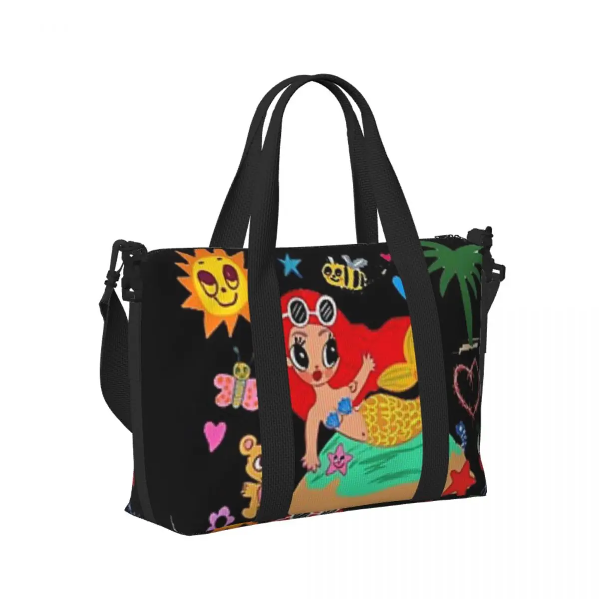 

Custom Manana Sera Bonito Karol G Beach Travel Bag Large Capacity Tote Bags for Gym Yoga Women Shopping Duffle Shoulder Bag