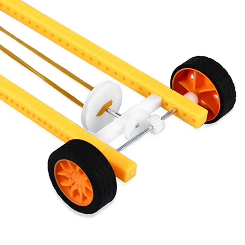 Physics Mechanics Car Model Joyful Educational Plastic Science Small Inventions Toy Kindergarten Physics