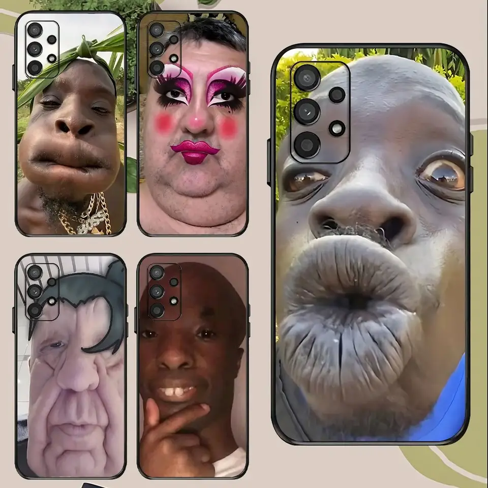 Black humor phone case for samsung phones add a grin to your gadget 