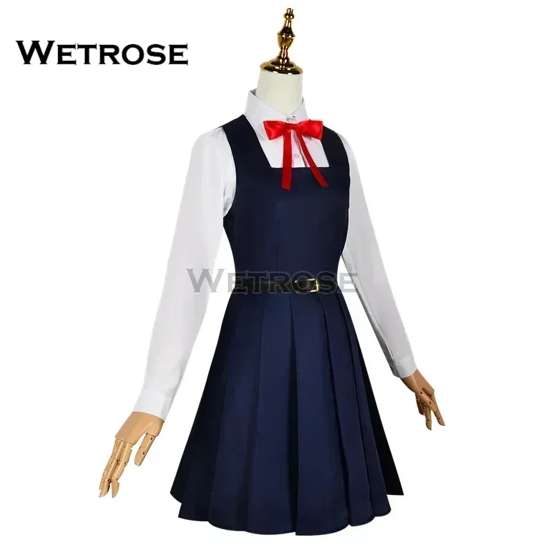 

asdh8@【Wetrose】In Stock Shukusei Loli Kami Requiem Shigure Ui Cosplay Costume JK Girl School Uniform Vtuber Cute Dress Lori God