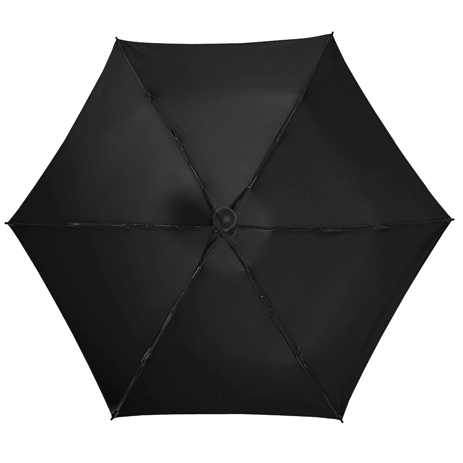 Gustav Klimt Pocket Umbrella Modern Art Print Umbrella Black Coat Windproof 5 Fold 6 Ribs Umbrellas for Men Women