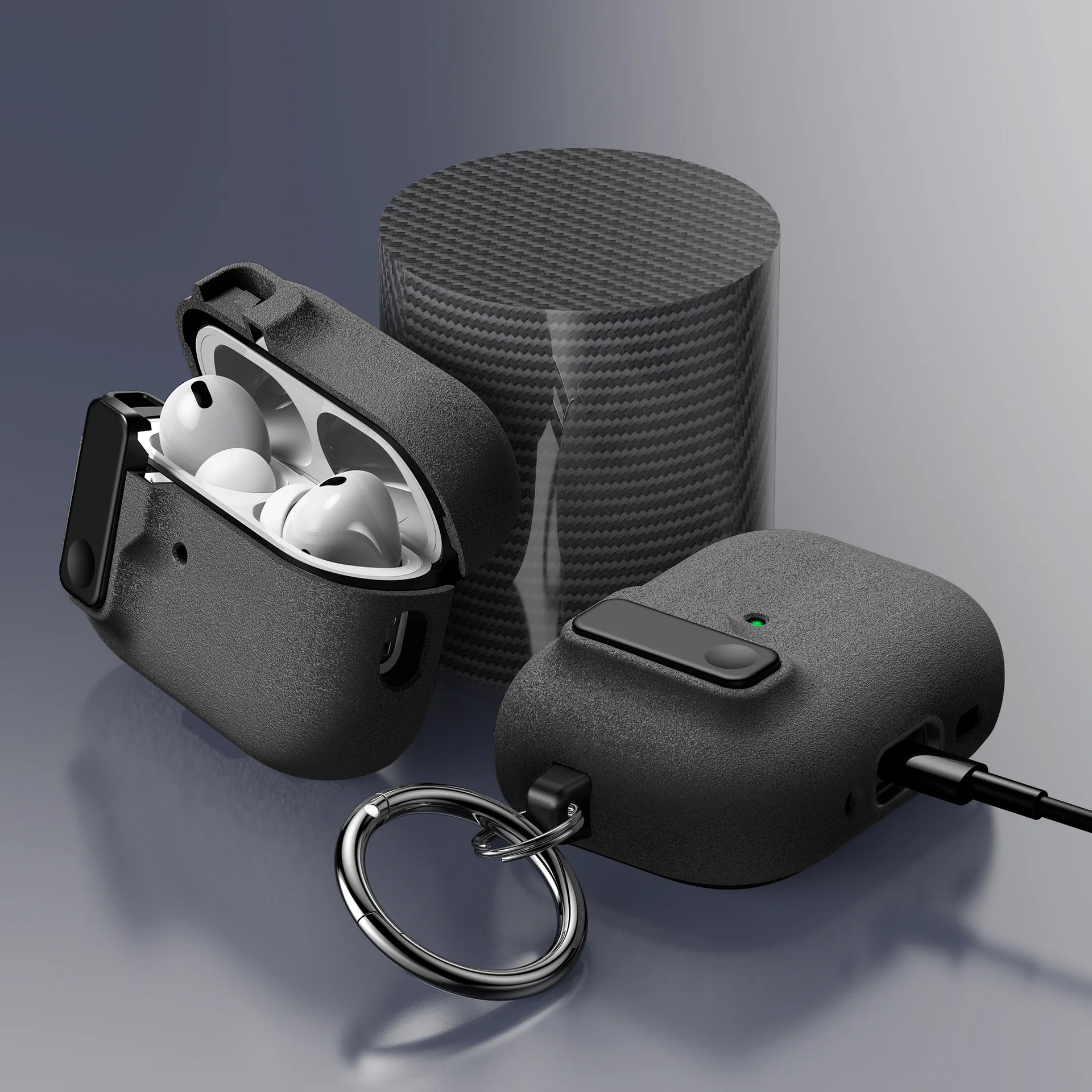 Новинка 2023 года для Airpods Pro 3, чехол с автоматическим замком и набором для чистки, подставка для телефона, защитный чехол для Airpods Pro 3