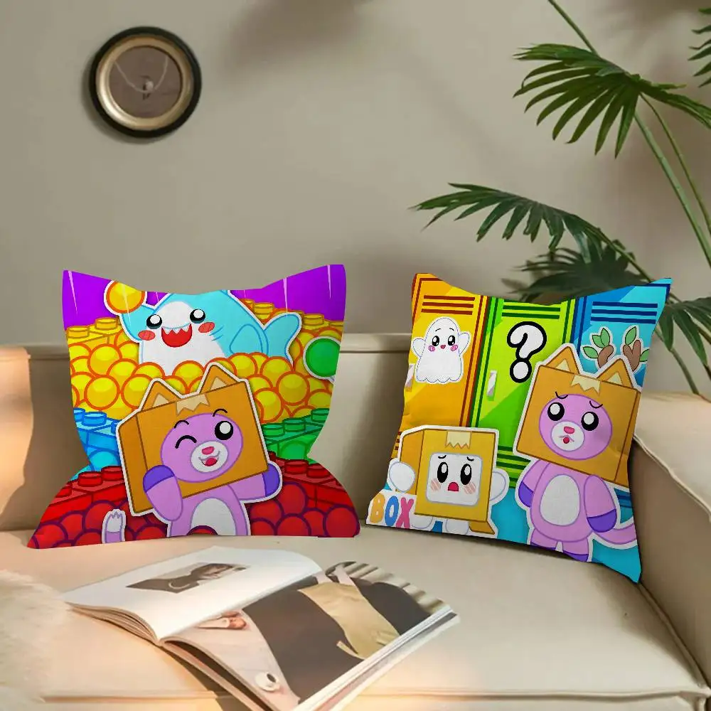 Lankybox Sarung Bantal Desain Maple Lucu Dekorasi Panen Musim Gugur yang Menyenangkan Sarung Bantal Dekorasi Liburan