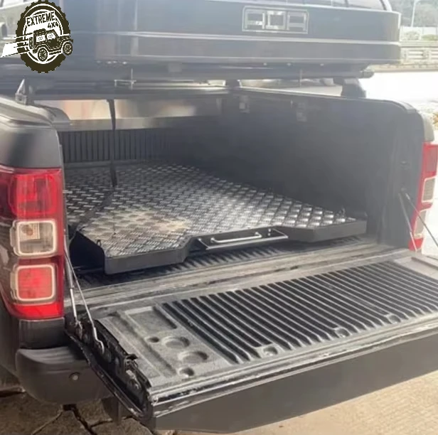 

Aluminum Truck Bed Slide for Dodge Ram Custom Pickup Cargo Drawers Slide Tray with Bumper Made in China