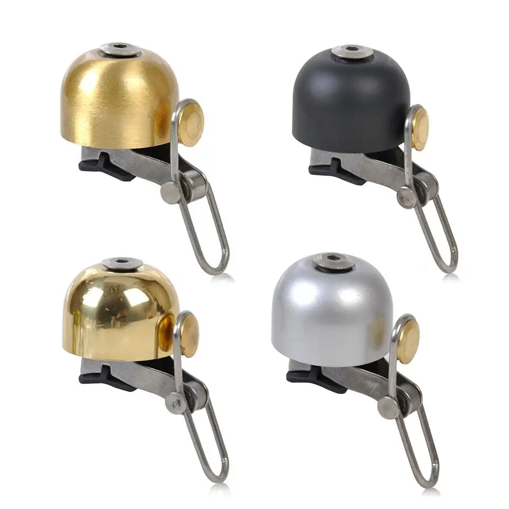 Mountain Bike Bell Compact And Portable Easy To Install Durable Copper Material Impressive Sound Retro Design Universal Bell