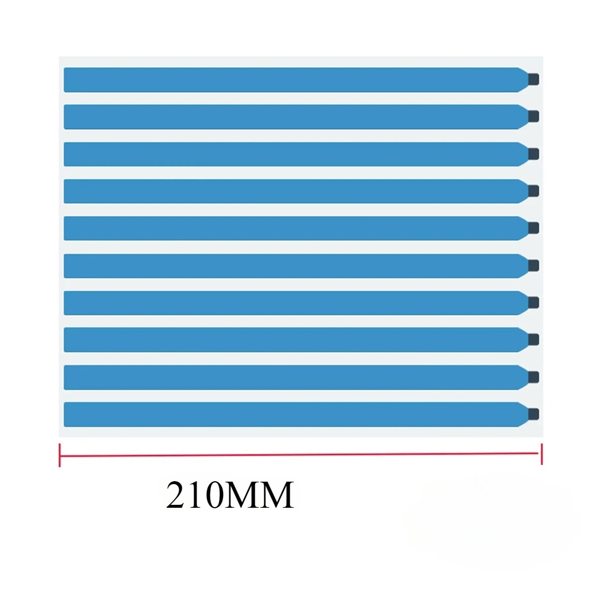 

10-100Pcs Double-Sided LCD Screen Frame Tape for Laptop Easy Pull Glue Display Assembly Adhesive Tablet Phone Repair Sticker