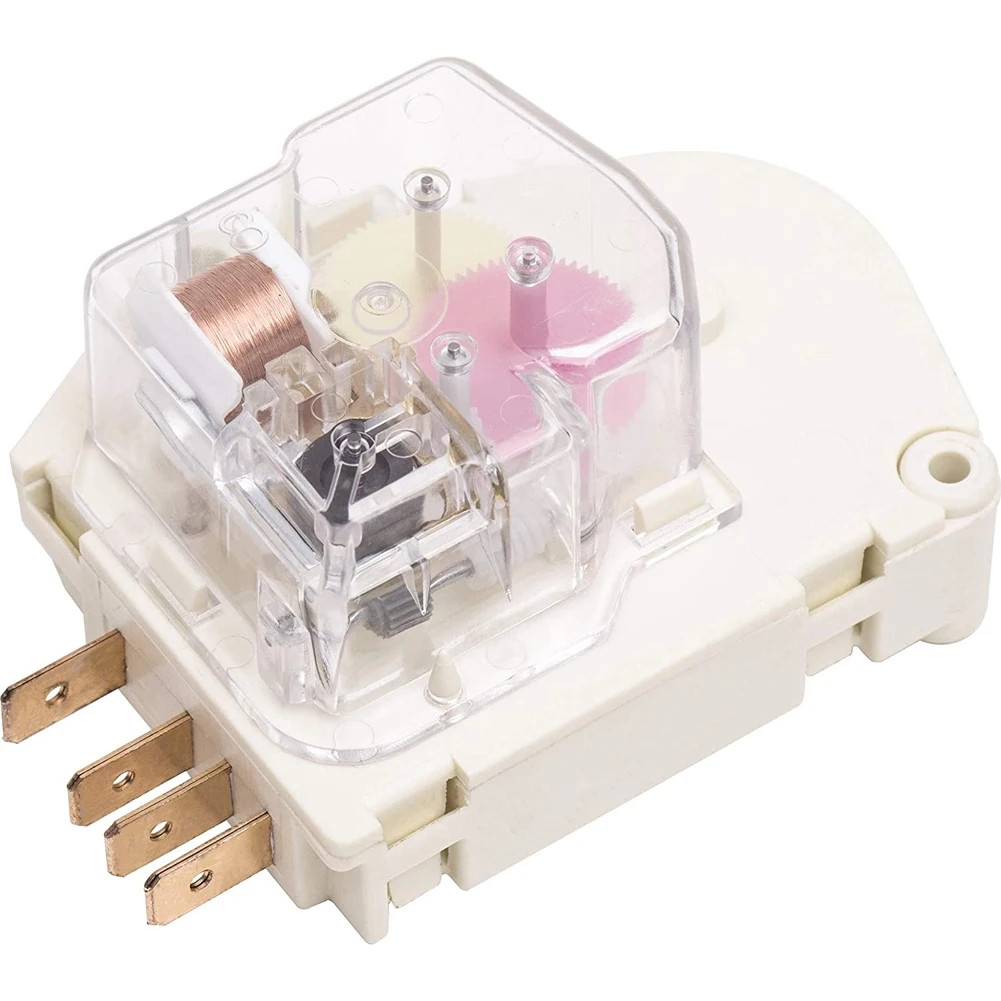 A02V- 215846602   Peça de reposição do temporizador de descongelação do refrigerador, ajuste exato para refrigeradores Frigidaire e Kenmore