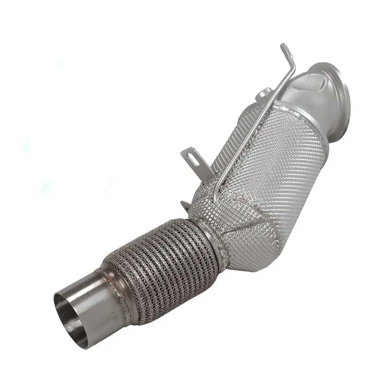 Exhaust Front Section Stainless Steel Interface Bushing with OPF for BMW 7 Series 3 Series B48 2.0T Exhaust Downpipe