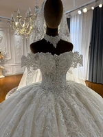 Customized NS5056 Amanda Novias 2026 New Design Strapless Wedding Dress With Detachable Sleeves - Image 2