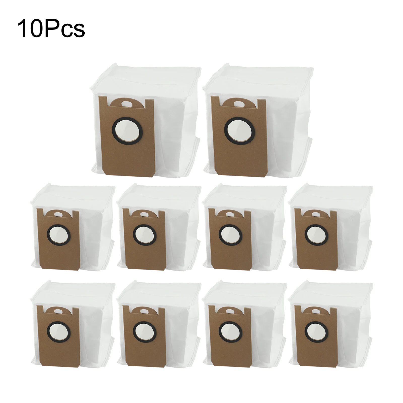 For Vistefly M203 Robot Vacuum Cleaner Replacement Bag Kit Includes 4 or 10 Dust Collection Units for Routine Replacement