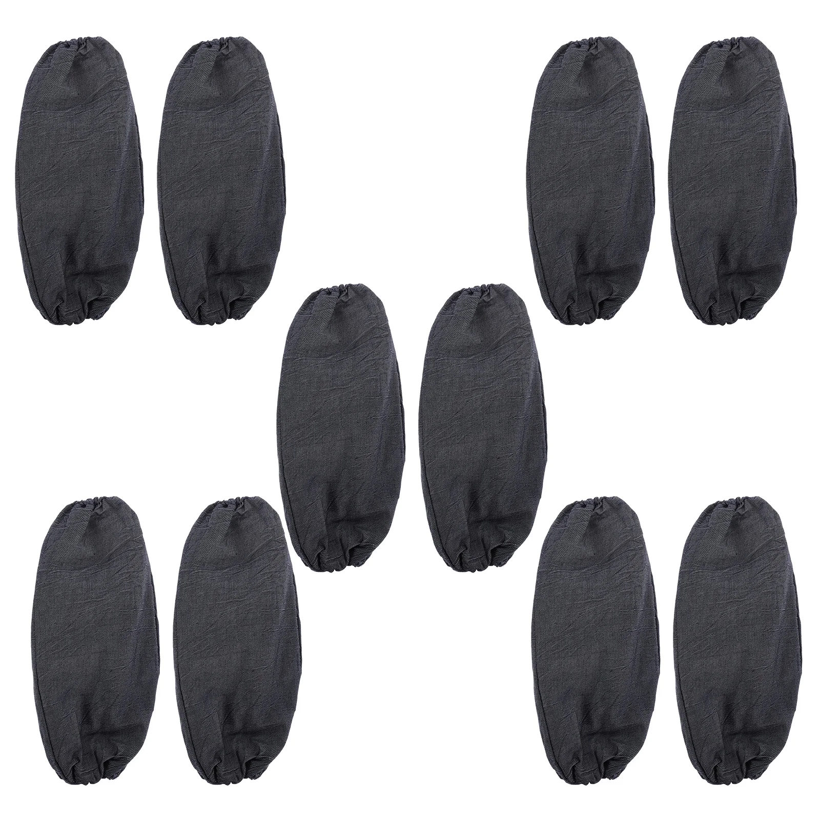 

5pcs Durable Anti-Dirt Wear-Resistant Arm Sleeves Elastic Labor Protection For Welding Construction Denim Working Professional