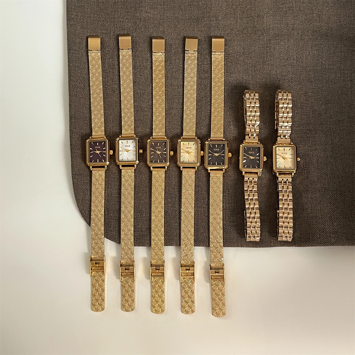 

New elegant rectangular bar-style women's watch, perfect for the workplace. A stylish and sophisticated gift for women.