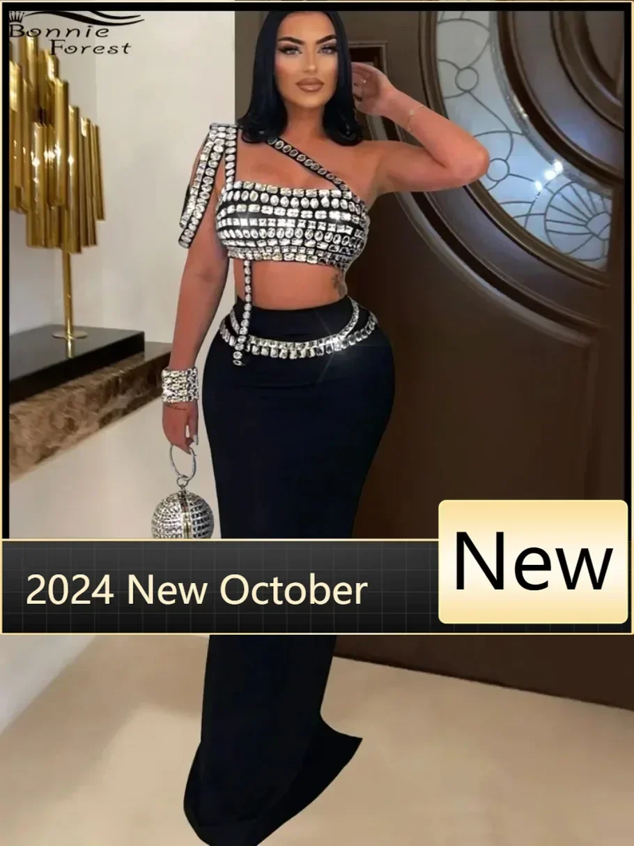 

Customized Elegant Rhinestone Decor Long One-Piece Gown Dress Glam Womens Sleeveless Crystal Party Dress Celebrities Outfits