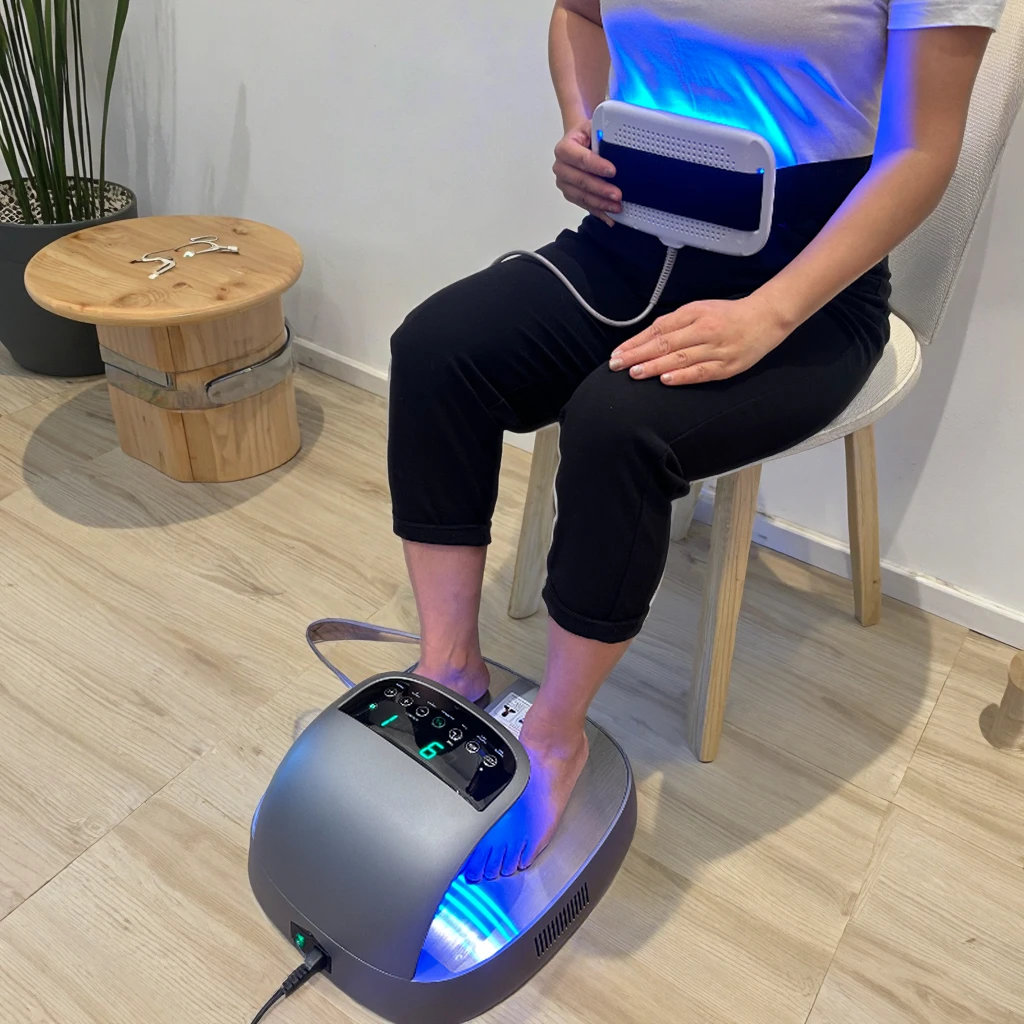 

Quality Guarantee Terahertz Technology Heated Foot Warmer Foot Massager Terahertz Therapy Device for Body Healthy