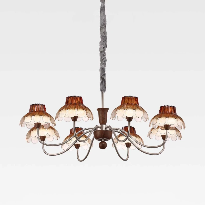 

Retro Simple Led Pendant Lights for Living Dining Room Food Tables Bedroom Designer Chandelier Home Decor Lusters Luminaires