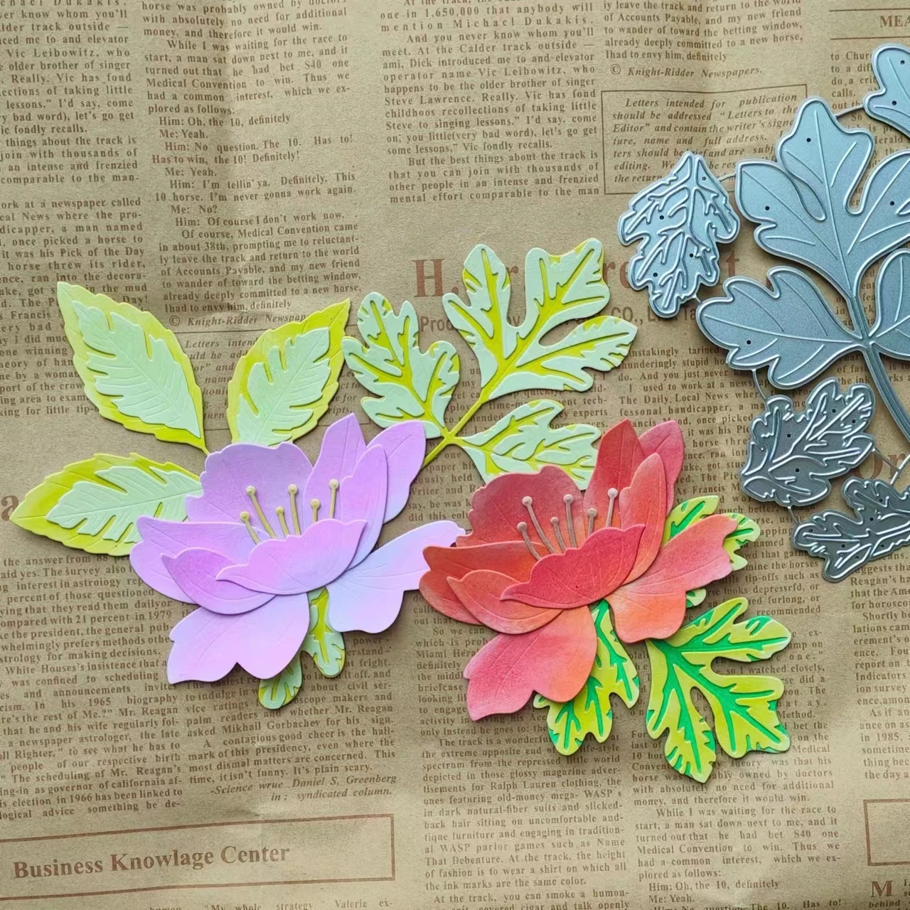 1PC Flowers Metal Cutting Dies Stencils Scrapbook For Paper Card Making Scrapbooking DIY Cards Photo Album Craft Decorations