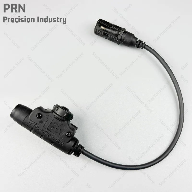 PRN Precision Full Replica TEA U94V2 PTT, 6PIN Soft Rubber Waterproof Connector, Active‑Duty CAG Version