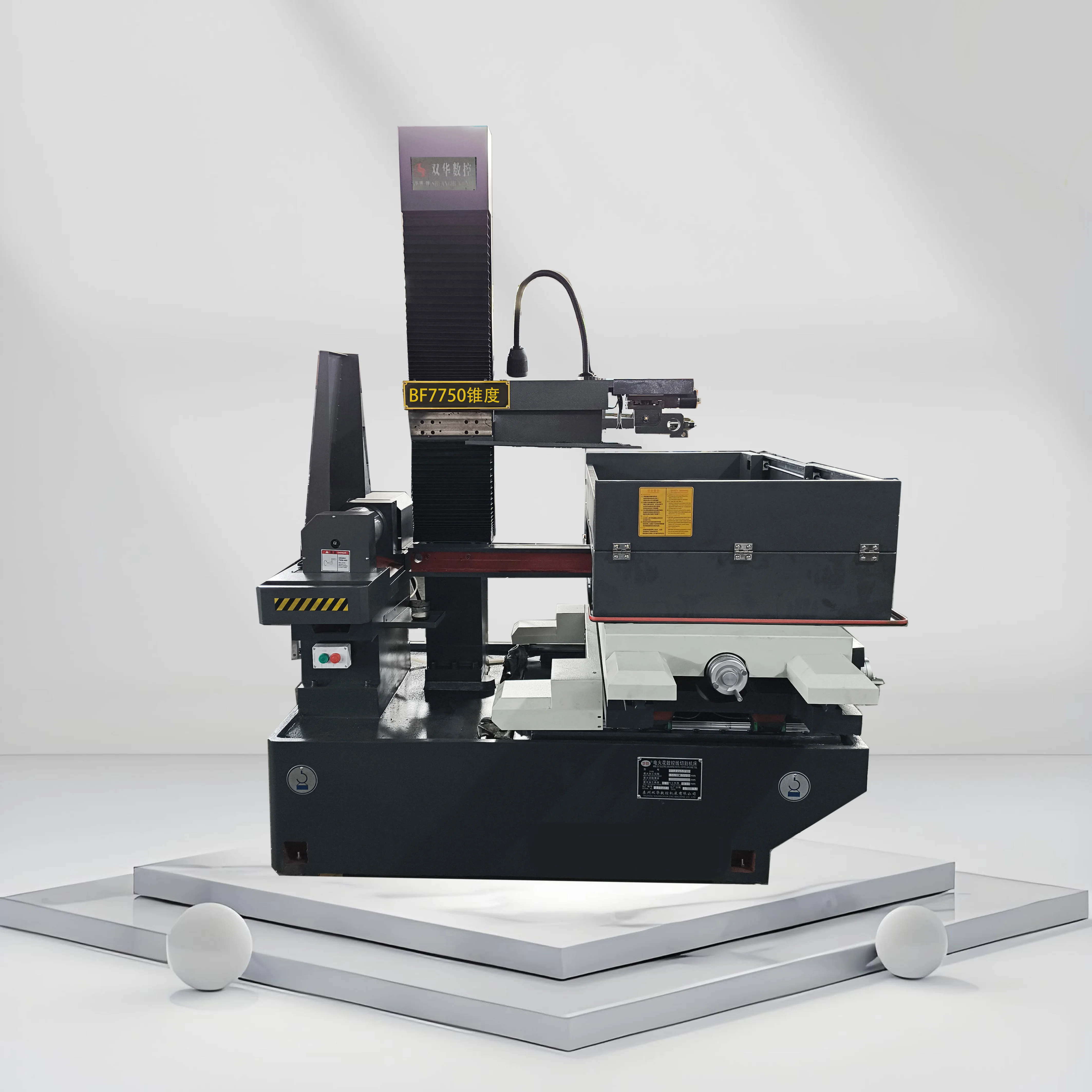 High Performance Medium Speed CNC Wire EDM Machine BF7750 DK7750 CE ISO Certified Factory Direct Price Motor Gear Bearing