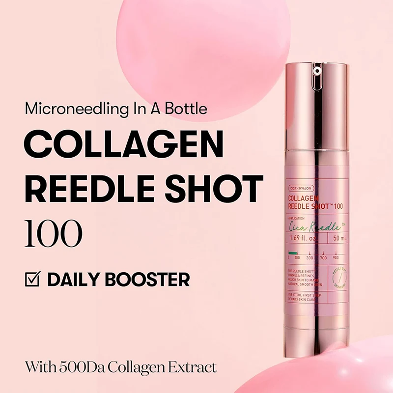 Collagen Reedle100 Cream with 500Da Collagen Extract Moisture Firmness Korean Skin Booster Give The Skin Supple Elasticity