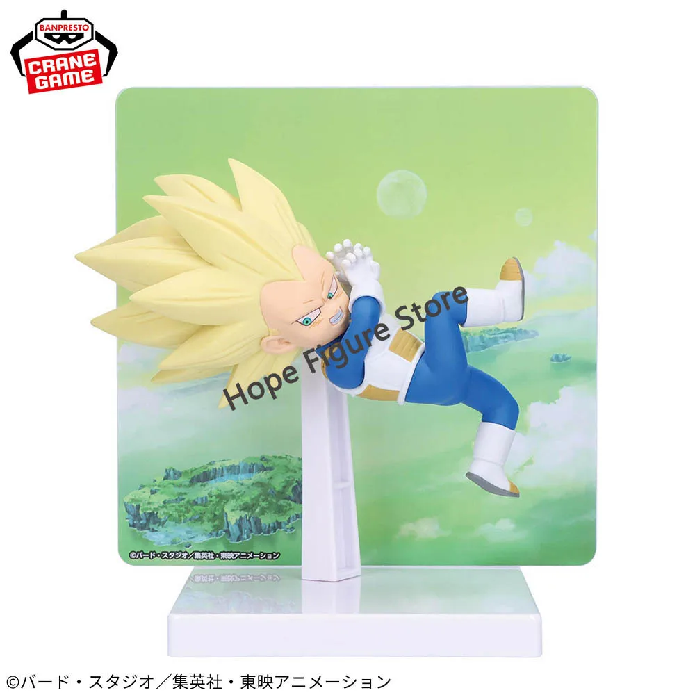 

In Stock Original BANPRESTO With Panel Dragon Ball Daima Super Saiyan 3 Vegeta Figure Anime Model Genuine Boxed Toy
