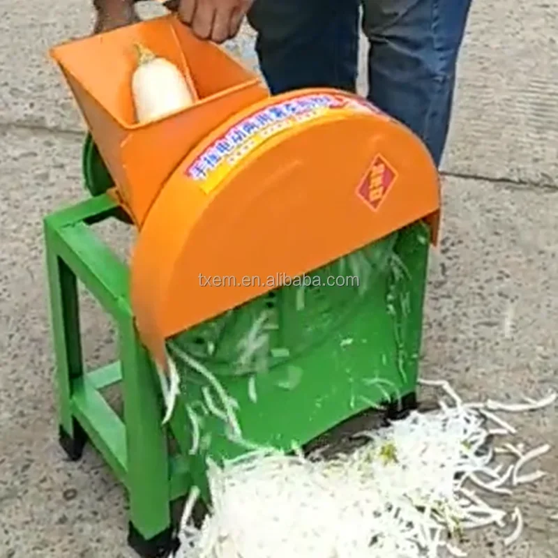 TX Multifunction Commercial Mini Cattle Pig Feed Machine Potato Cassava Chipper Grater Fruit Shredder Vegetable Chopper Machine