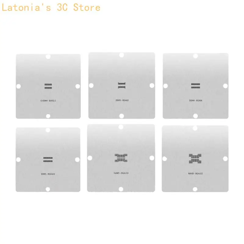 Reliable Solder Ball Template For Drive U Memory DDR5 BGA78 82 96 102 132 152 X3UB
