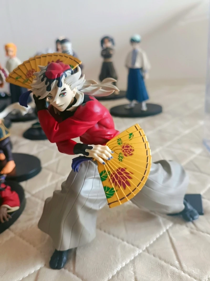 شيطان القاتل بانداي حقيقية أنيمي عمل الشكل Kochou Shinobu نموذج دوما أنيمي الطرفية لعبة جمع الحلي الهدايا #3