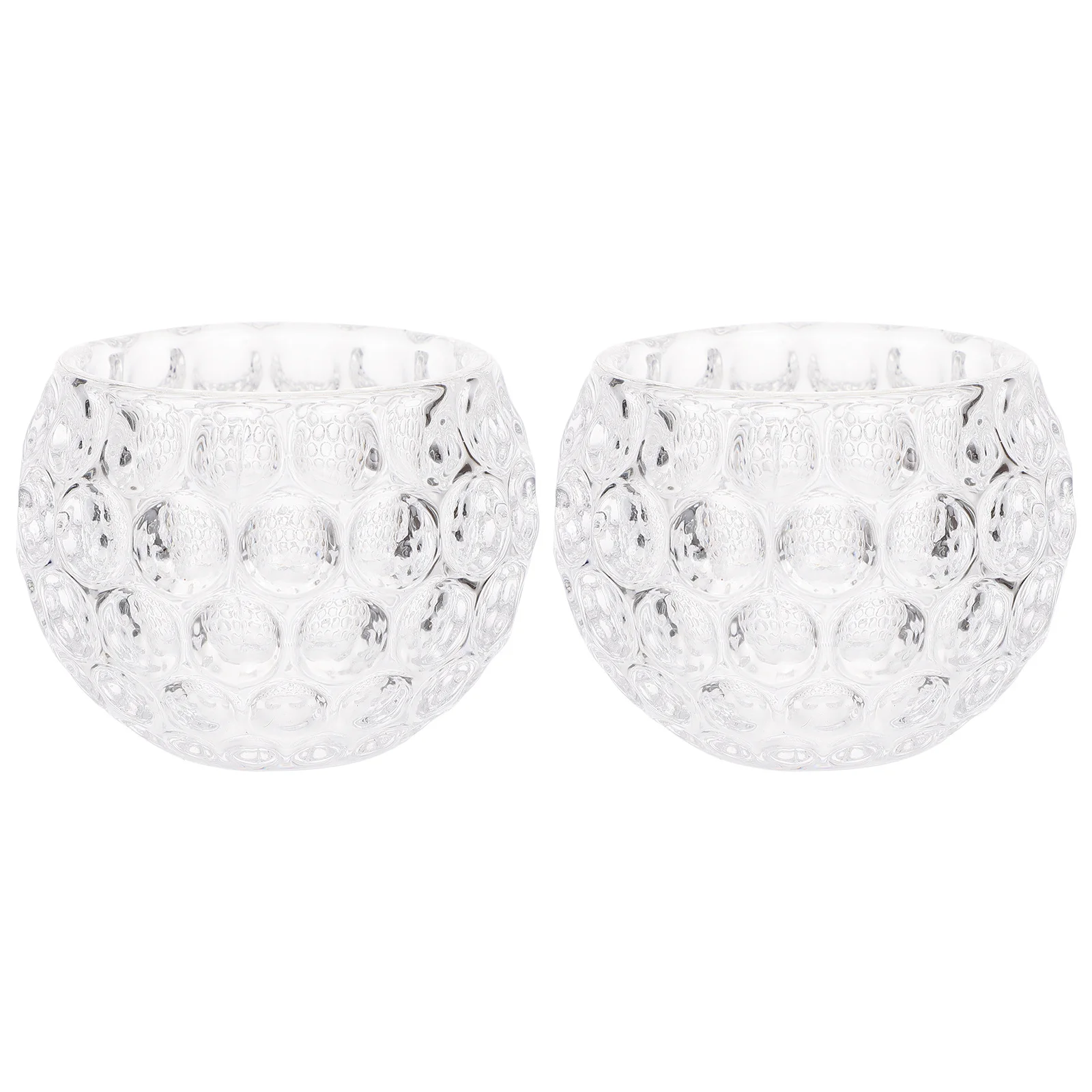 

2Pcs Crystal Glass Candlesticks Wedding Holders Decorative Cups Romantic Home Decoration Crystal Candlestick