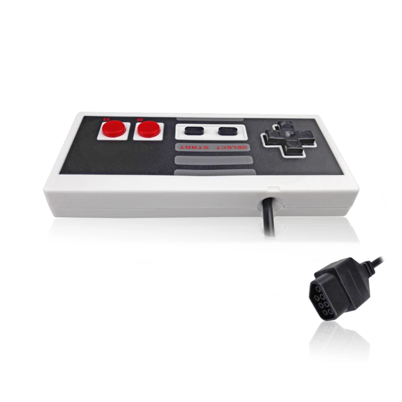 Joystick Game Pad Controller For NES FC Game Console Mini Game 8-bit Wired Gamepad NES Gamepad Controller