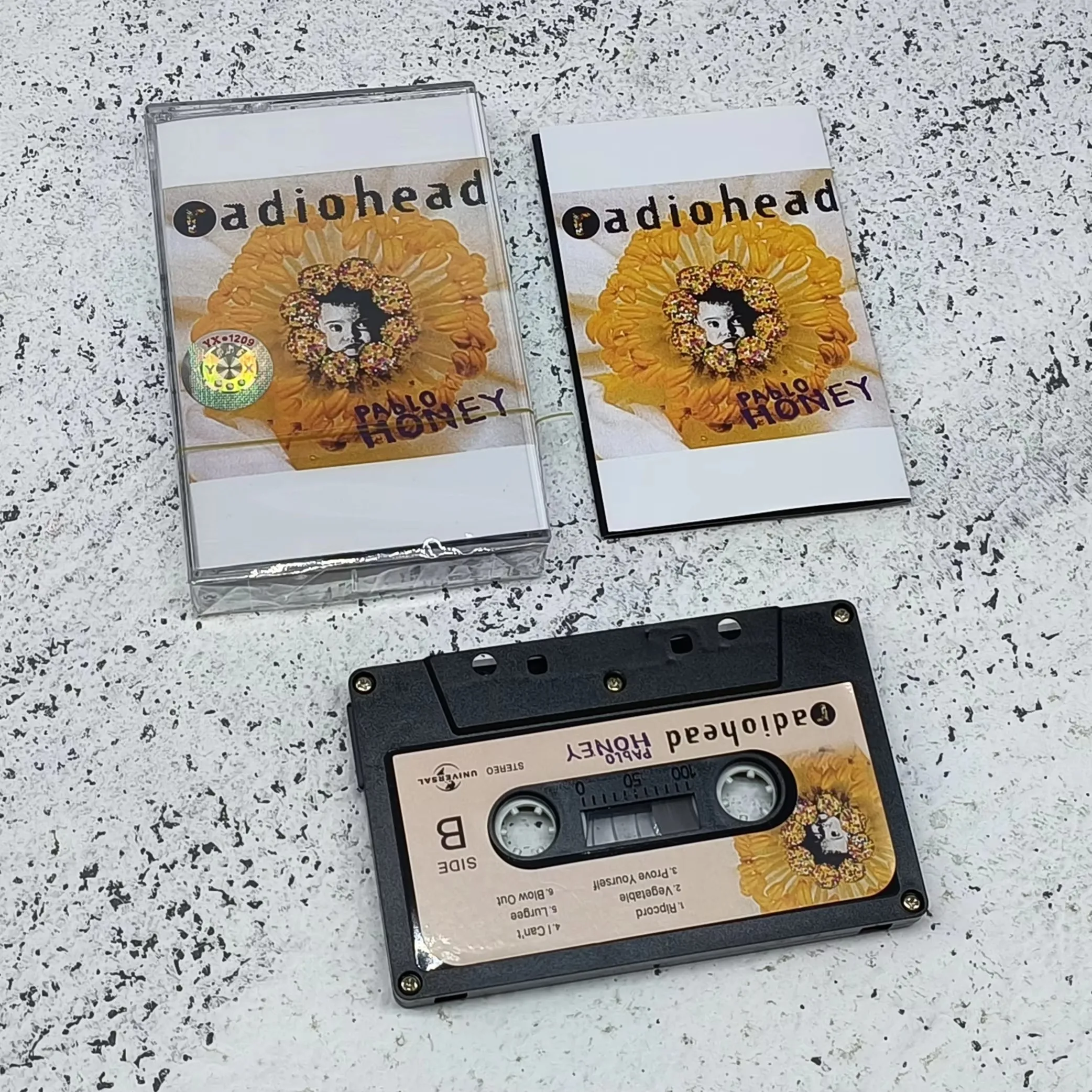 New Rock band Radiohead Thom Yorke Music Tape Pablo Honey Album Creep Cassette tape Cosplay Walkman Car Recorder Soundtracks Box