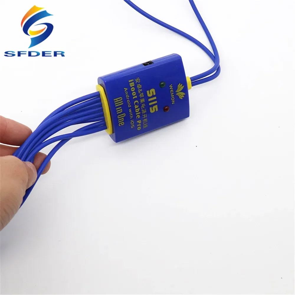 Phone Power Supply Test Cable Dedicated Power Cable For IPhone 6-11ProMax 12 13 14 15 & Android &Samsung & Xiaomi Repair Tool