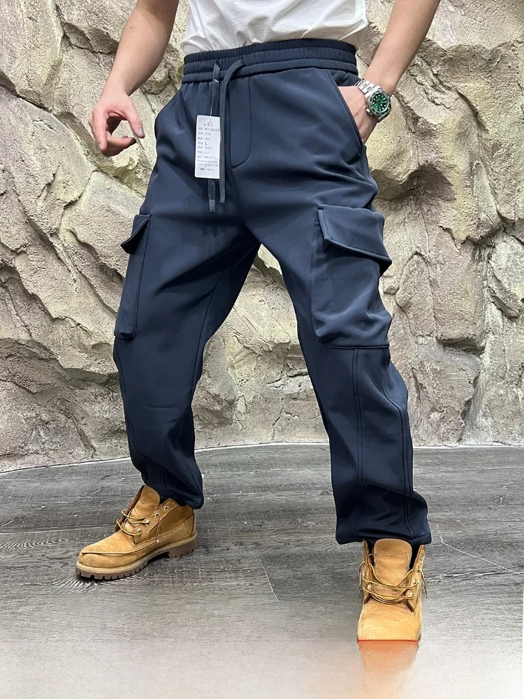 

Мужская уличная рабочая одежда с 3D дизайном Fce Anti-Water, прямые повседневные брюки, ветрозащитные Ci Outdoor Sle, смесь полиэстера