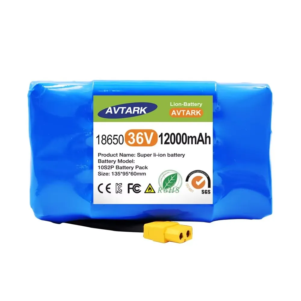 

36V 10s2p 7.0Ah Lithium Rechargeable Battery True for Electric Self-balancing Scooter HoverBoard Unicycle Exceptional Batte