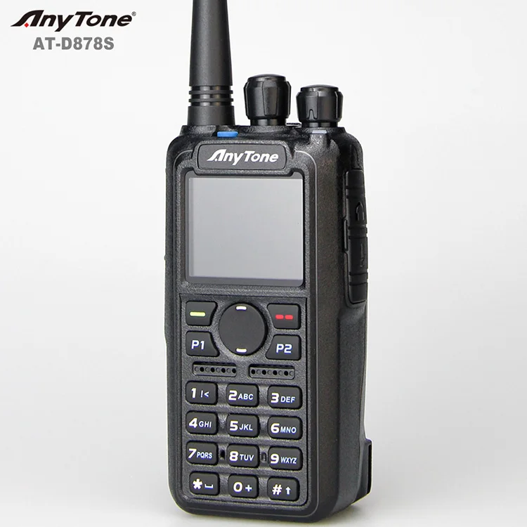 Anytone AT-D878S Digital Analog Mode Two Way Radio AES 256 EncryPtion  Professional Comunicador Walkie Talkie 10W