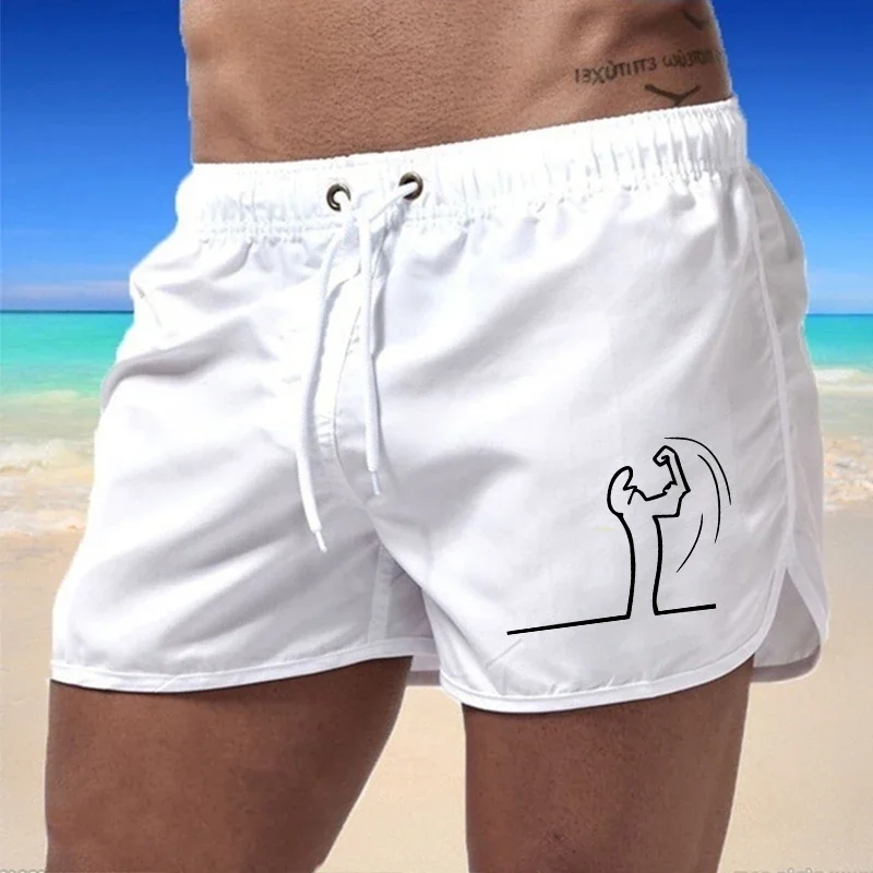 2026 Brand New Mens Board Shorts Funny Pattern Design Printed Beach Shorts High Quality Male Summer Running Cycling Cool Shorts