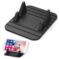 Car Silicone Holder Car Dashboard Anti-slip Mat Rubber Mount Holder Pad Stand For Mobile Phone GPS Bracket