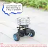 MicroROS セルフバランスロボットカー ESP32 および STM32 デュアルプロセッサベース TOF Lidar サポート 4KG 負荷 SLAM マッピングナビゲーション 1