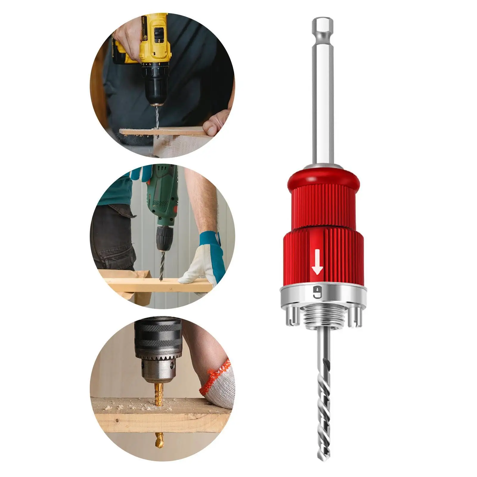 Set pergolato bi-foro Manutenzione Apri foro bimetallico per la rimozione dei trucioli