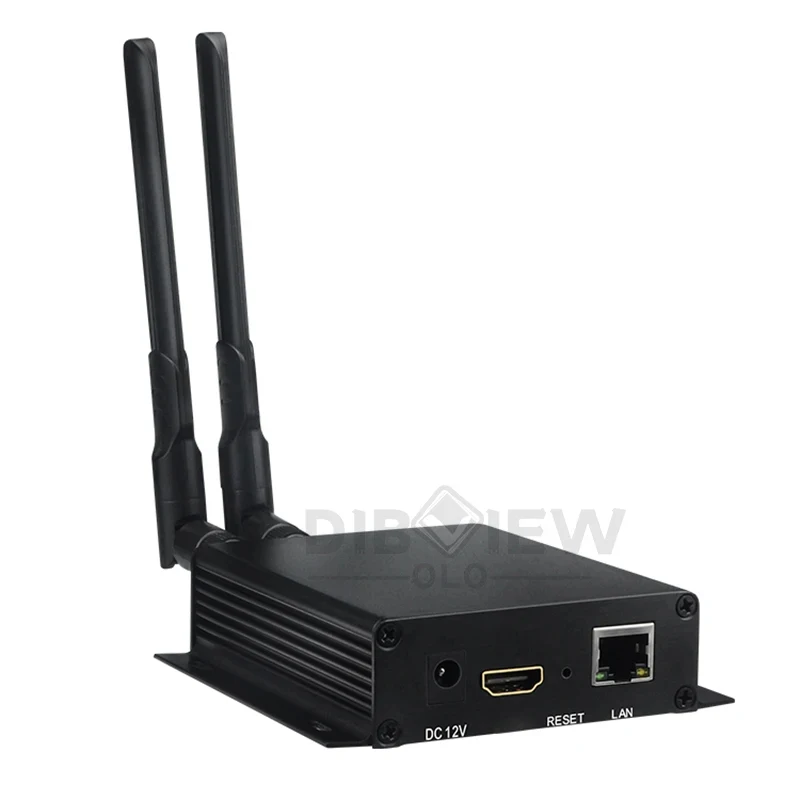 Dibvew WE01 H.264 Streaming audio WIFI Encoder streaming HD a IP RTSP, HTTP, RTMP, UDP, multicast e unicast