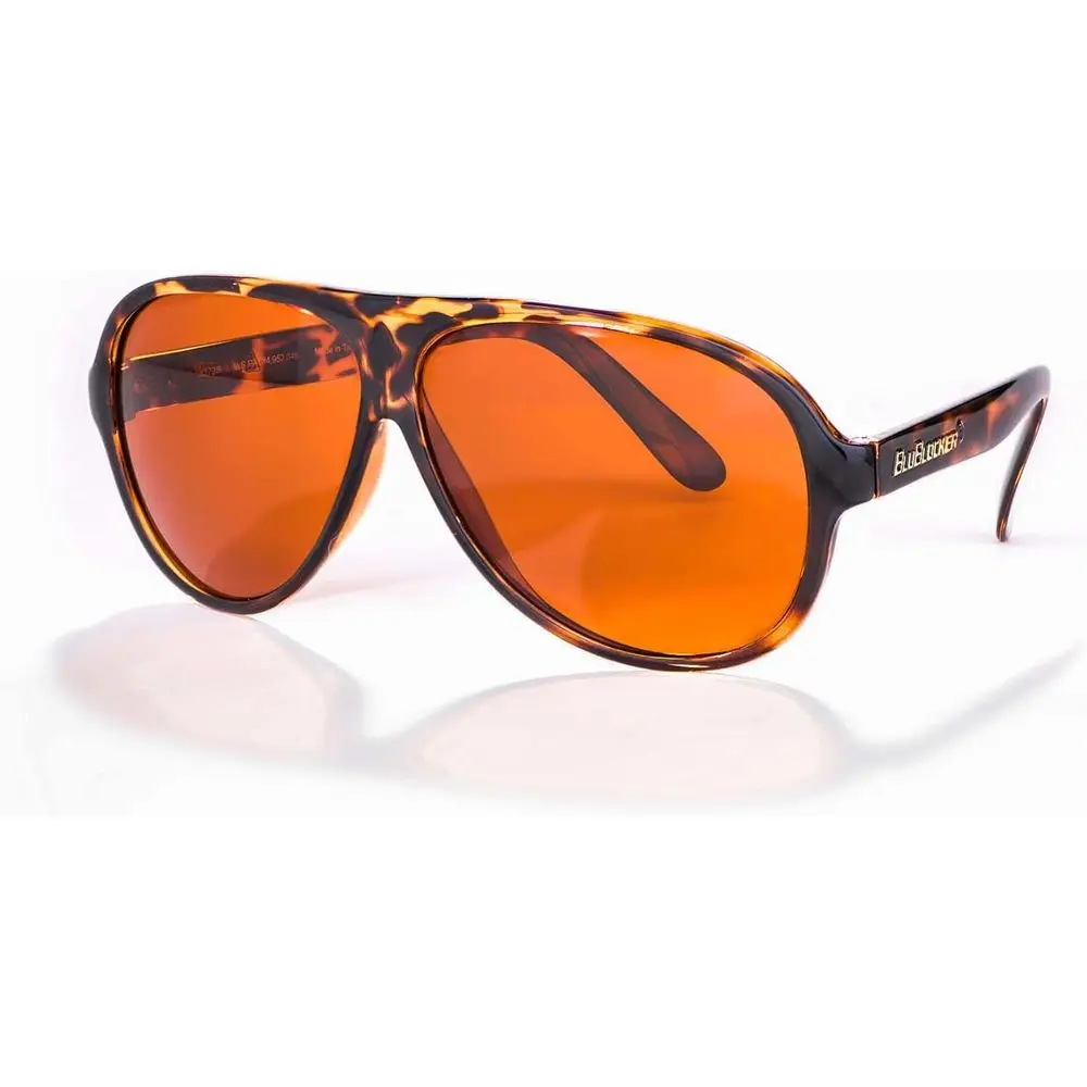 Retro-Style Sunglasses for Men and Women - Block 100% Blue Light and UV Rays, Reduce Glare and Eye Strain