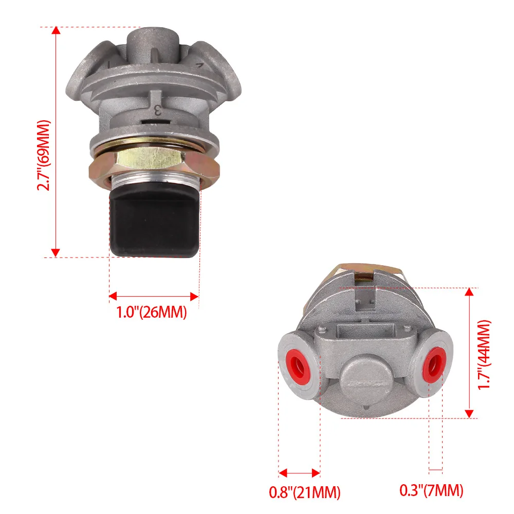 Height Control Valve 4630360000 for Mercedes DAF MAN Truck Air Suspension