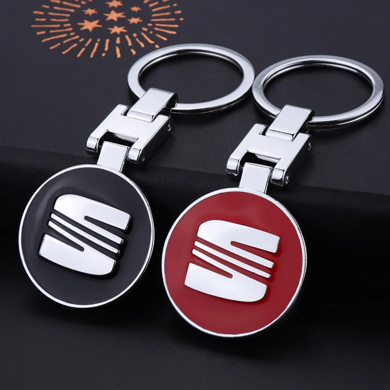 Car Keychain Pendant Buckle Key Ring Hanging Pendant Gift For Seat Cupra FR Leon Ibiza Ateca Formentor Altea E-Racer Tavascan