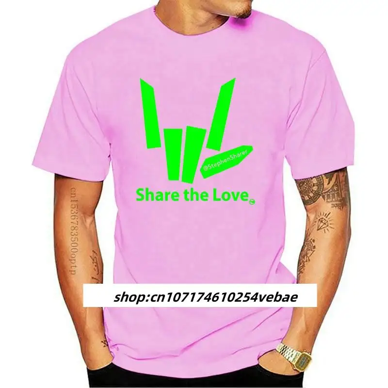 

SHARE THE LOVE UNISEX T-SHIRT STEPHEN SHARER CARTER SHARER(2)